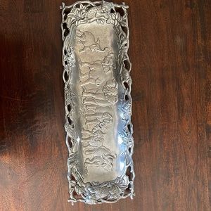 Arthur Court 1997 Elephant tray